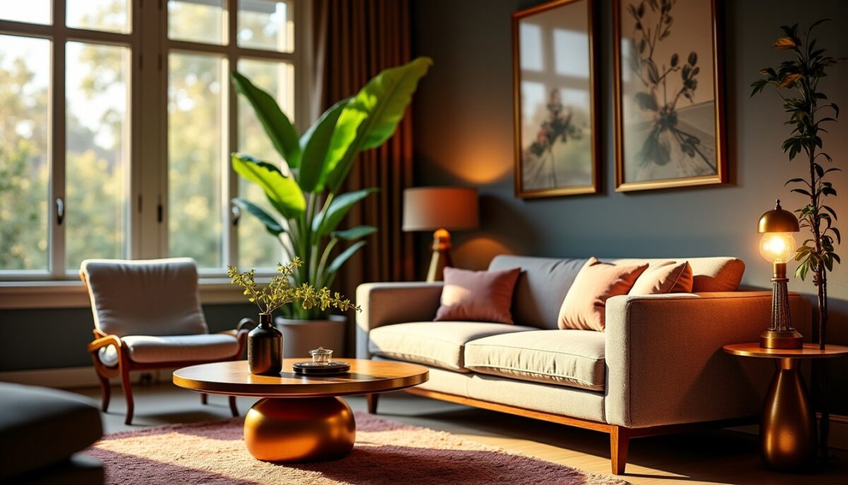 L&rsquo;impact du laiton vieilli : métamorphose élégante et chaleureuse de votre intérieur