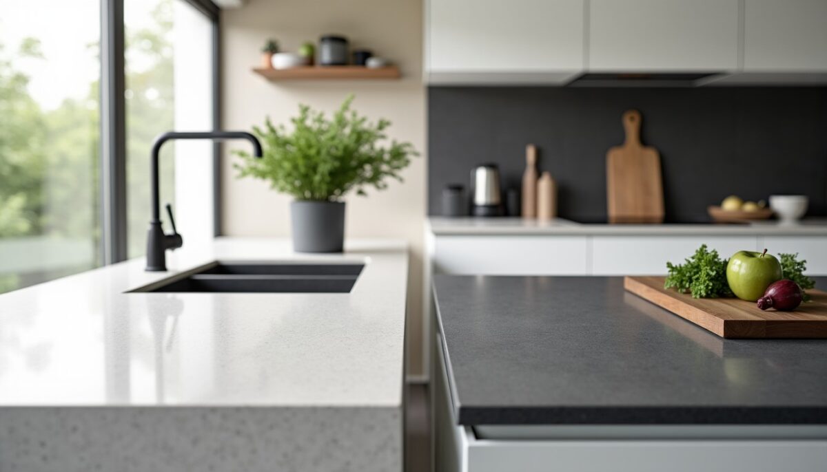 Silestone vs Dekton : Quelle surface privilégier pour une cuisine à la fois élégante et durable ?