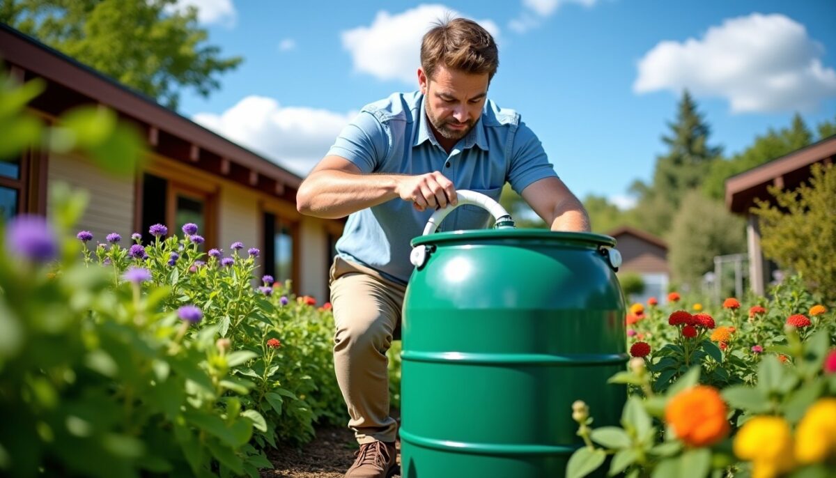 Guide pratique pour installer un récupérateur d’eau de pluie chez soi