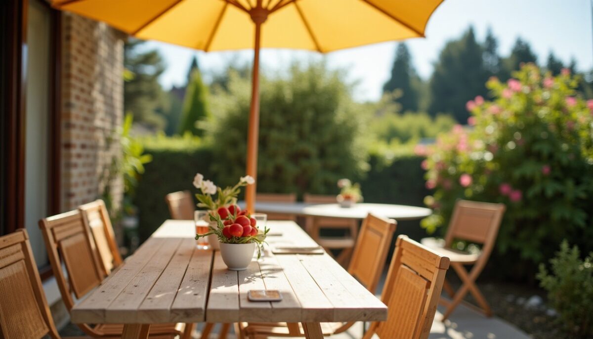 Parasol géant pour terrasse : les indispensables pour bien choisir