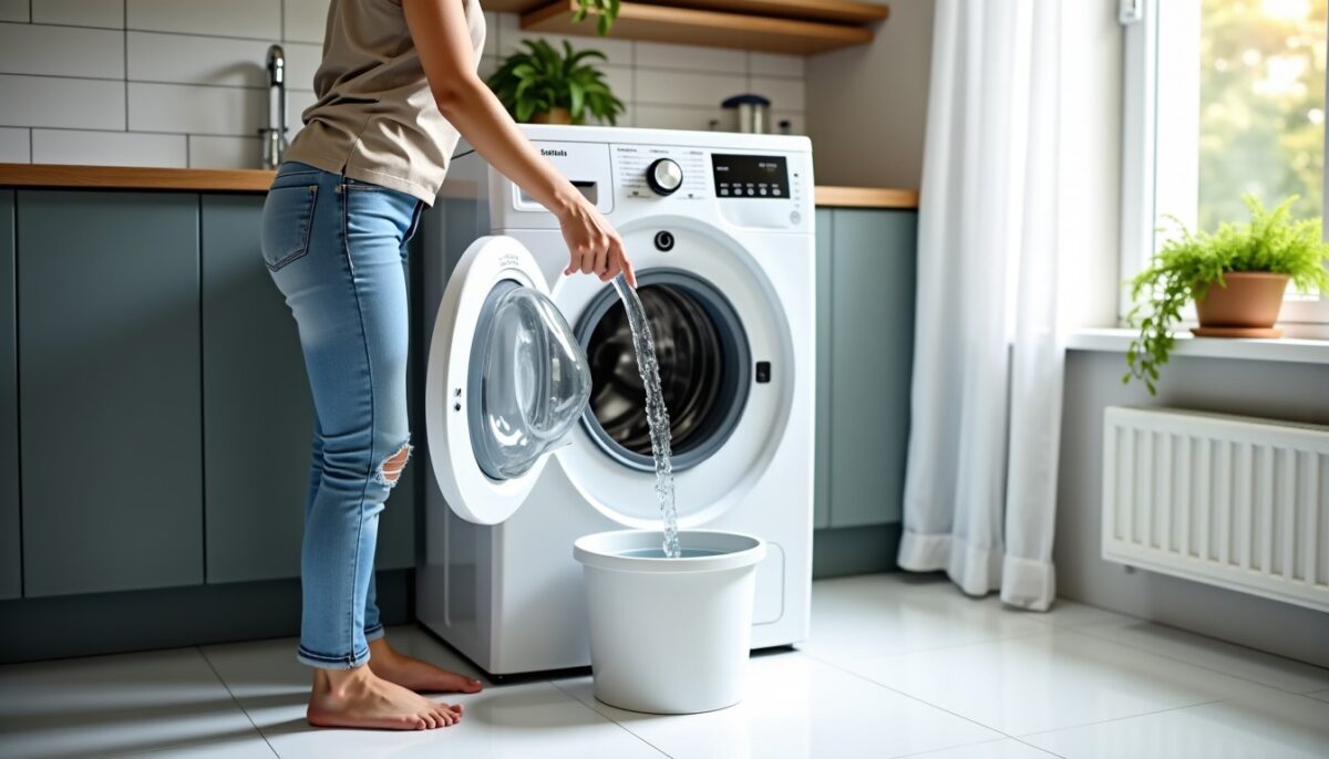 Guide pratique pour effectuer la vidange de votre machine à laver en toute simplicité