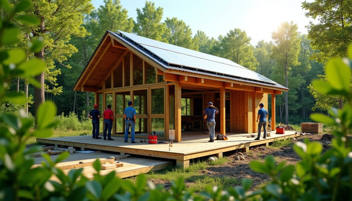Guide essentiel pour sélectionner les matériaux durables dans la construction d&rsquo;une maison écologique
